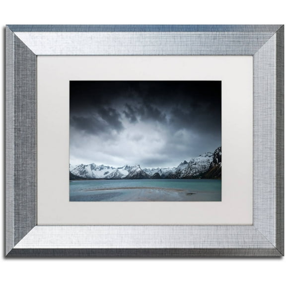Trademark Fine Art "Over The Years" Canvas Art by Philippe Sainte-Laudy, White Matte, Silver Frame