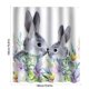 thumbnail image 3 of CaiYueKe Waterproof Shower Curtain Bathroom Decor Fabric Partition with Hooks Digital Printing Modern Washable Polyester Bath Curtain for Home Decor Bathroom Accessories Water Resistant Shower Liner, 3 of 7