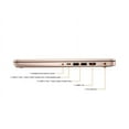 thumbnail image 6 of HP Laptop 14-dq0070nr - Intel Celeron - N4020 / up to 2.8 GHz - Win 10 Home in S mode - UHD Graphics 600 - 4 GB RAM - 64 GB eMMC - 14" touchscreen 1366 x 768 (HD) - Wi-Fi 5 - pale rose gold - kbd: US, 6 of 7