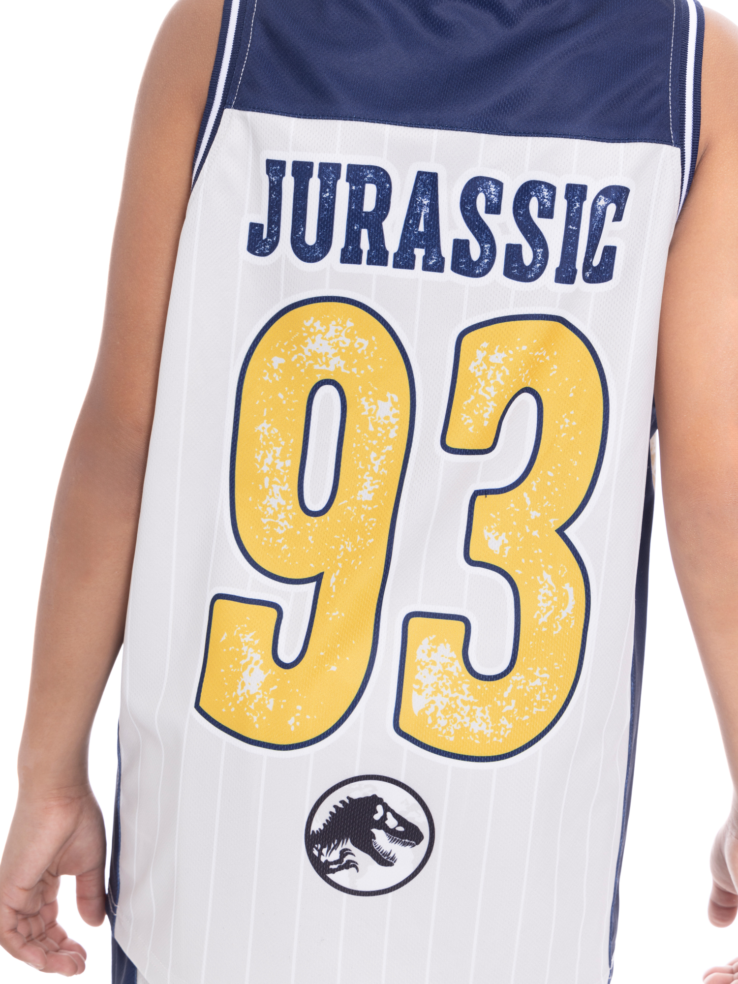 Jurassic World Boys Character Graphic Basketball Jersey and Shorts Set, 2-Piece, Sizes 4-12