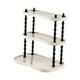 thumbnail image 2 of Organizador de mostrador de baño, organizador de barra de café para dormitorio, cocina y baño Base grande de 3 capas, 2 of 9