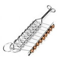 thumbnail image 2 of PENGXIANG Chinese Traditional Game Metal Puzzle Nine Linked Rings Puzzles Game Toy for Adults and Children  Second Order Nine Chain, 2 of 6