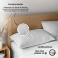 thumbnail image 4 of Almohada Memory Foam Smart Bamboo Ajustable Tamaño Queen Size, 4 of 6