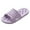 Purple, variant on Womans Slippers Cloud Slides for Women Cushioned Beach Shoes for Men Non Open Toe Sofft Sandals for Women Thick Cushioned Sole