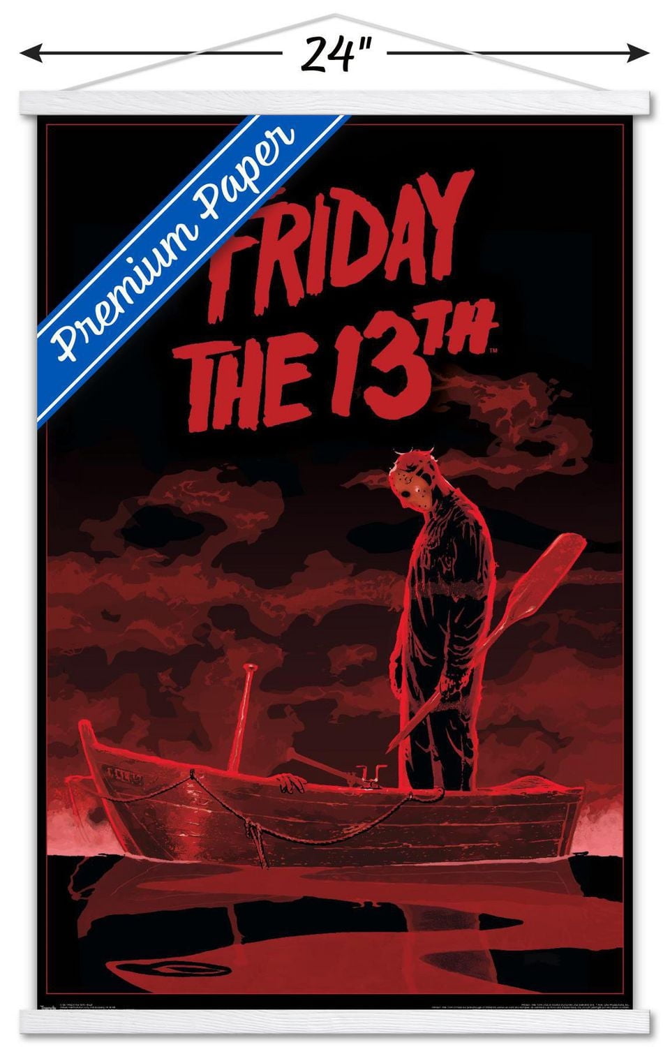 Friday The 13th - Boat Wall Poster