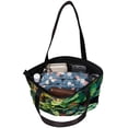 thumbnail image 5 of Plant Canvas Leather Mix Hand-Held Bag | Twill Sponge Jeanette Material | 30x10.5x39cm Size | Stylish and Functional Design, 5 of 5