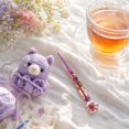 thumbnail image 3 of Resin Crochet Hook Set, Floral Inlaid Ergonomic , Polished Metal Tips, for Knitting and Crocheting, Ideal for Art Crafters, 3 of 8