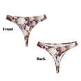 thumbnail image 3 of Fotbe Sea Shells Tanga Sin Costuras para Mujer con Estampado – Panties Invisibles, Transpirables y Cómodos para Uso Diario-Small, 3 of 6