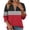 Red, variant on RQYYD Womens Sweatshirts Half Zip Fleece Pullover Tops Color Block Quarter Zipper Hoodies Fall Winter Clothes