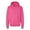 Wow Pink, variant on Mens Powerblend Hooded Sweatshirt