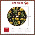 thumbnail image 2 of Sikiie Bees and Sunflowers Nativity Christmas Tree Skirt, Jesus Christian Winter Holiday Tree Mat Decoration(30-48IN)48", 2 of 6
