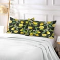 thumbnail image 5 of Lemon Flower Pillowcase Standard Size, Super Soft Pillow Shams Covers, Plush Cozy Pillow Cases with Zipper, 20" X 26"（312） Home Decor Gifts, 5 of 6