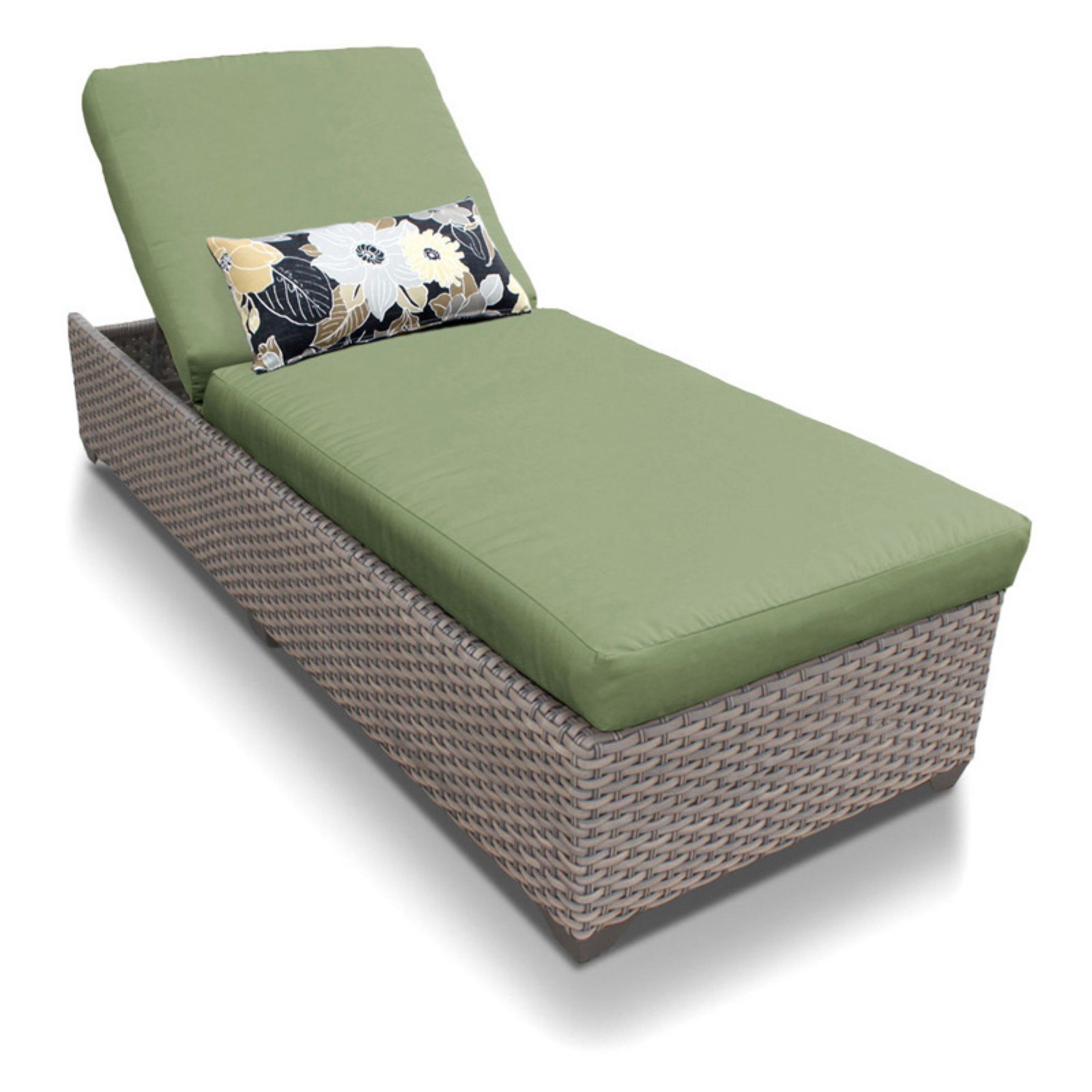 Oasis Chaise Set of 2 Outdoor Wicker Patio Furniture - image 2 of 2