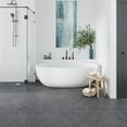 thumbnail image 4 of Apollo Tile 25 pack 8.1-in W x 9.25-in L Nero Hexagonal Matte Porcelain Wall and Floor Tile (9.93 Sq ft/case), 4 of 4