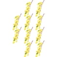 thumbnail image 2 of Wosthever 10 piezas de flores artificiales, rama de flor de cerezo, flor falsa para interior y exterior para Navidad, boda, accesorios de bricolaje Decoración Amarillo Wosthever HA084421-03, 2 of 6