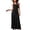 a-52Black11, variant on Womens Solid Color Round Neck Sleeveless Maxi Dress With High Waist A Line Skirt Stretchy Dress For Beach Vacations Weekend Trips Everyday Summer Outings Leisure Dress