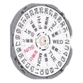 thumbnail image 1 of Khall Mouvement de Montre, Mouvement de Montre VJ33 Remplacement Jour Date Calendrier Mouvement Pièces de Réparation Accessoire, Mouvement de Montre Calendrier, 1 of 8