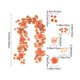 thumbnail image 3 of Seyotauo Fall Garland, Fall Decorations for Home, Hanging Maple Fall Leaves Garland, Artificial Autumn Thanksgiving Decor Outdoor Indoor for Wedding Party Fireplace Mantle Decorations, 3 of 6