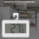thumbnail image 3 of Termómetro electrónico impermeable de alta precisión para refrigerador, temperatura del frigorífico, color blanco, 3 of 11