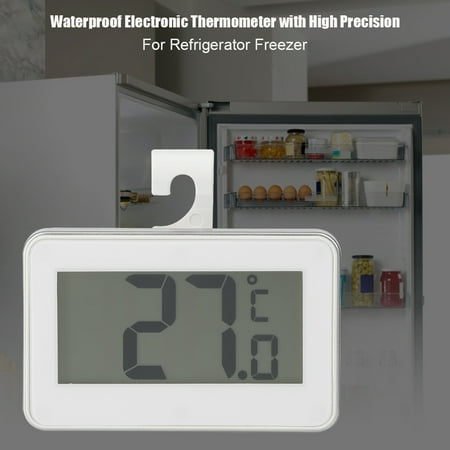

Waterproof Thermometer Electronic Thermometer Temperature Indicator For Home Refrigerator Battery Powered