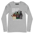 thumbnail image 1 of When Good Spirits Go Bad Unisex Long Sleeve Tee, 1 of 7
