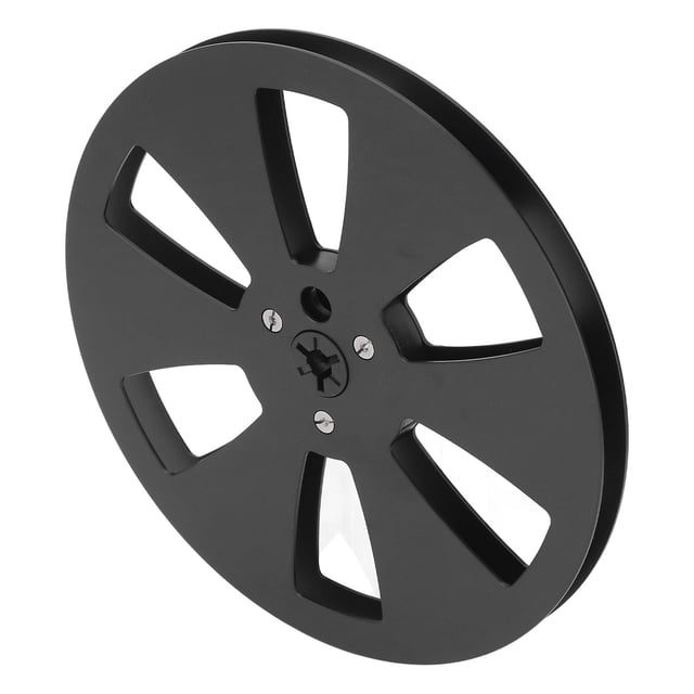 1/4 7 Inch Empty Reel for Reel to Reel Tape Recorder for Open Reel Sound Deck, Aluminum Alloy Recording Takeup Reel with 3 Hole, Opening Machine Part Replacement