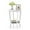 White, variant on Costway 2-Tier End Table 18'' Round Compact Sofa Side Nightstand with Storage Shelf White