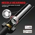 thumbnail image 3 of Olympic Barbell, 6ft Barbell for Strength Training and Weightlifting, 2 inch Olympic Bar with 700lb Capacity, Comfortable Grip for Squats Curls Deadlifts, 3 of 8