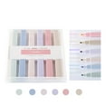 thumbnail image 2 of Product Category Pen 2 Soft Head Highlighter Set with 6 Color Markers for Study and Ledger Use 6PCS, 2 of 8