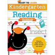 Ready to Learn: Kindergarten Reading Workbook: Phonics, Sight Words, Letter Sounds, and More!