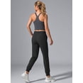 thumbnail image 3 of Rosvigor Womens Athletic Pants Yoga Joggers for Women Workout Track Travel Lounge Pants with Pockets, 3 of 9