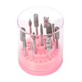 thumbnail image 1 of 48 Holes Nail Drill Stand Bracket Nail Drill Bits Holder Storage Boxes Nail Polish Machine Display Base, 1 of 9