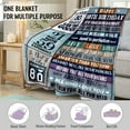 thumbnail image 3 of 80th Birthday Gifts for Men Women, 80th Birthday Gift Ideas, Milestone 80th Birthday Decorations, Funny 80 Years Old Gift for Husband Wife Him Her Dad Mom, 80th Birthday Gifts Throw Blanket 50" x 60", 3 of 6