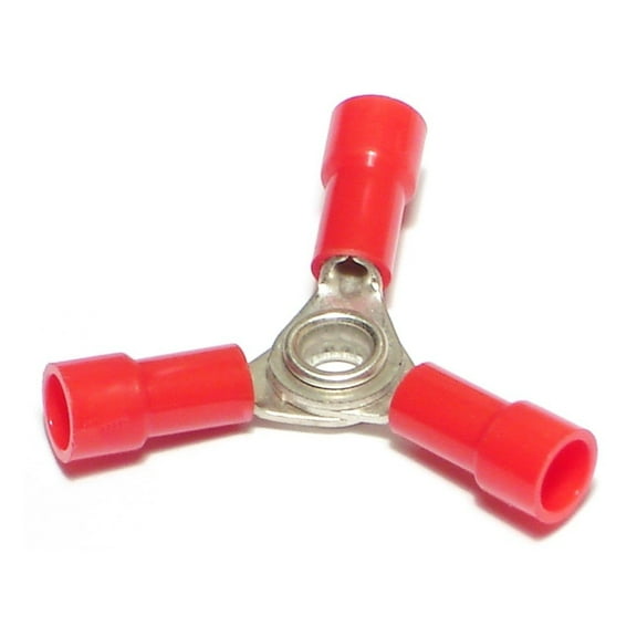 22 WG to 18 WG Three-Way Butt Connectors (8 pcs.)