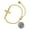 Silver, variant on Silver-tone Dragon and Phoenix Medallion - Gold Tone Joshua 1:9 Strong and Courageous Engraved Cross Charm Bracelet, 6.5+1.5" Extender