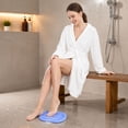 thumbnail image 4 of Non-Slip Silicone Foot Scrubber and Lazy Back-Scrubbing Mat with Suction Cups – Shower Back & Foot Scrubber, Wall Mounted Back Scrubber Silicone Bath Massage Cushion Brush, Bathroom Wash Foot Mat, 4 of 8