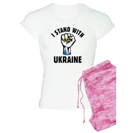 

CafePress - I Stand With Ukraine - Women s Light Pajamas