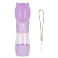 thumbnail image 2 of Botella De Agua Para Perros, Dispensador De Agua Portátil Para Perros, Lindo Y Ancho Bebedero De Agua A Prueba De Fugas, Botella Razonable, Cordón A Juego Para Caminar, 2 of 7