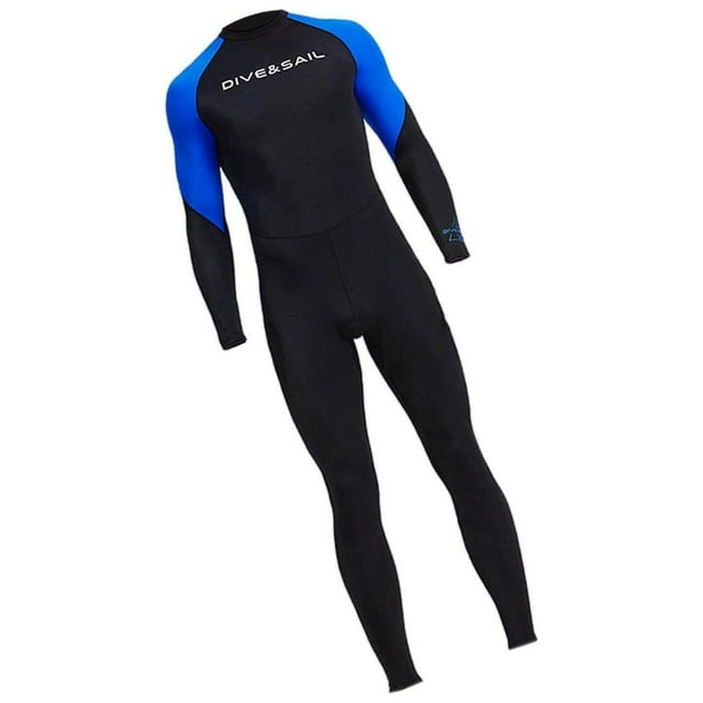 Combinaison de Plongée pour Hommes Sports Nautiques Fermeture Éclair Arrière Protection Complète Combinaison de Plongée Corps Entier Chaud Combinaison de Surf