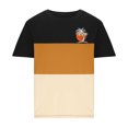 thumbnail image 3 of Mens Casual Pantalones Cortos Cuello Redondo Patchwork Impresión Suéter Blusa de Fitness, Camisetas para Hombre, 3 of 4