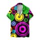 thumbnail image 1 of Camisas de Manga Larga para Hombres Blusa Cómoda de Cuello de Impresión, Camisa Casual de Poliéster para Uso Diario, de Fiesta Y de Primavera de Verano, 1 of 5
