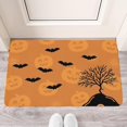 thumbnail image 2 of Ghost Boo Spooky Doormat,Home Decor Happy Halloween Indoor Outdoor 17x30 Inch Floor Mats for Bedroom Living Room, 2 of 6