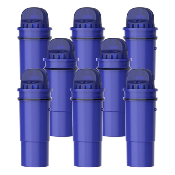 AQUA CREST NSF Certified Filter, Replacement for Pur® Plus Pitcher Water Filter, CRF950Z, PPF951K, PPF900Z, DS1811Z, PPT711, PPT111, CR-1100C and All Pur® Pitchers and Dispensers, 8 Packs