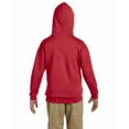 thumbnail image 2 of JERZEES 996YR - NuBlend Youth Hooded Sweatshirt, 2 of 2