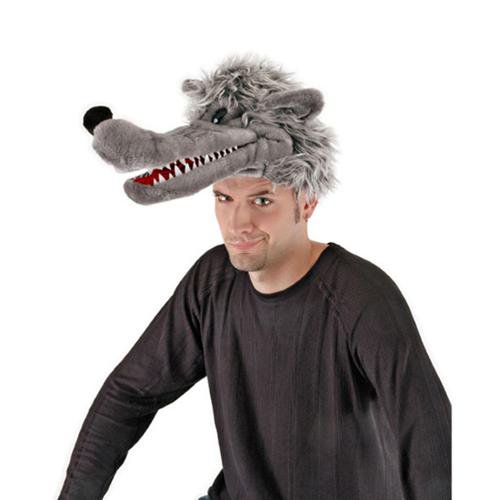 Red Riding Hood Big Bad Wolf Costume Headpiece Walmart Com Walmart Com