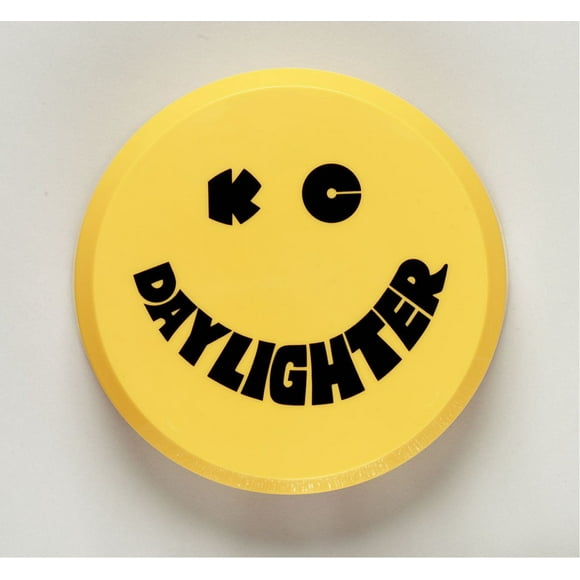 KC Hilites Driving/Fog Light Cover 5202 Driving/Fog Light Cover; 6 Inch Round; Yellow; Hard Plastic; Black KC Daylighter Logo; Single