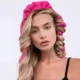 thumbnail image 4 of Diadema con varilla rizadora sin calor para cabello perezoso, cinta rizada sin calor con pinzas para el cabello, rizadores de estilismo de ondas grandes naturales para dormir, 4 of 5