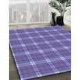 thumbnail image 3 of Ahgly Company Machine Washable Indoor Rectangle Transitional Slate Blue Area Rugs, 7' x 9', 3 of 7