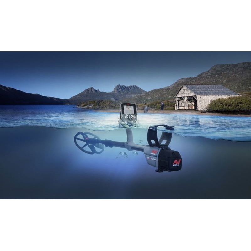 Minelab CTX 3030 Waterproof All Terrain Metal Detector with Full Color LCD, 11" Double-D Smart Search Coil, 1.5kHz - 100kHz Operating Frequencies