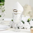 thumbnail image 6 of Balsa Circle 100 White with Gold Foil Letter P Dinner Paper Napkins Party Wedding Reception Decorations Event Catering Disposable Supplies, 6 of 9